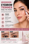 EYEBROW TRIMMER & FACIAL HAIR REMOVER